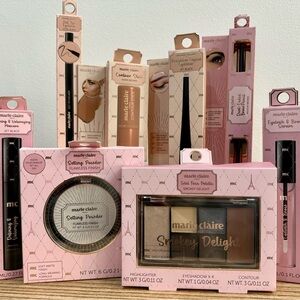 8pc Marie Claire Makeup Set & Makeup Bag